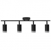 Светильник PCL-0104 4xGU10 IP20 230В BL настен./потолочн. декор. под лампу JazzWay 5066465 5066465