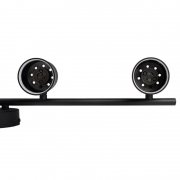 Светильник PCL-0104 4xGU10 IP20 230В BL настен./потолочн. декор. под лампу JazzWay 5066465 5066465