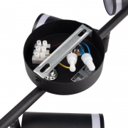 Светильник PCL-0104 4xGU10 IP20 230В BL настен./потолочн. декор. под лампу JazzWay 5066465 5066465