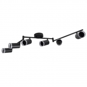 Светильник PCL-0306 6xGU10 IP20 230В BL настен./потолочн. декор. под лампу JazzWay 5066601 5066601