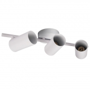 Светильник PCL-0403 3xGU10 IP20 230В WH настен./потолочн. декор. под лампу JazzWay 5066663 5066663