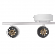 Светильник PCL-0403 3xGU10 IP20 230В WH настен./потолочн. декор. под лампу JazzWay 5066663 5066663