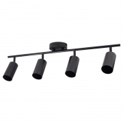 Светильник PCL-0404 4xGU10 IP20 230В BL настен./потолочн. декор. под лампу JazzWay 5066687 5066687