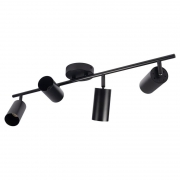 Светильник PCL-0404 4xGU10 IP20 230В BL настен./потолочн. декор. под лампу JazzWay 5066687 5066687