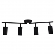 Светильник PCL-0504 4xGU10 IP20 230В BL настен./потолочн. декор. под лампу JazzWay 5066724 5066724