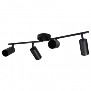 Светильник PCL-0504 4xGU10 IP20 230В BL настен./потолочн. декор. под лампу JazzWay 5066724 5066724