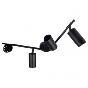 Светильник PCL-0504 4xGU10 IP20 230В BL настен./потолочн. декор. под лампу JazzWay 5066724 5066724