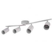 Светильник PCL-0504 4xGU10 IP20 230В WH настен./потолочн. декор. под лампу JazzWay 5066748 5066748