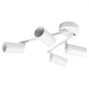 Светильник PCL-0504 4xGU10 IP20 230В WH настен./потолочн. декор. под лампу JazzWay 5066748 5066748