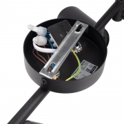 Светильник PCL-0606 6xGU10 IP20 230В BL настен./потолочн. декор. под лампу JazzWay 5066762 5066762