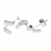 Светильник PCL-0606 6xGU10 IP20 230В WH настен./потолочн. декор. под лампу JazzWay 5066786 5066786