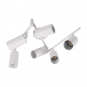 Светильник PCL-0606 6xGU10 IP20 230В WH настен./потолочн. декор. под лампу JazzWay 5066786 5066786