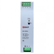 Блок питания на дин рейку 75Вт Uвх 220В AC Uвых 24В DC постоянного тока EKF DR-E-75W-24 DR-E-75W-24