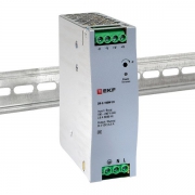 Блок питания на DIN-рейку 150Вт Uвх ~ 220В AC Uвых - 24В DC постоянного тока EKF DR-E-150W-24 DR-E-150W-24