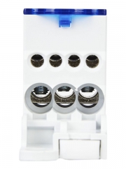 Блок распределительный на DIN-рейку РБД-80А ИЭК RBD-80 RBD-80