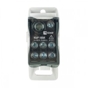 Блок распределительный КРОСС крепеж на панель и DIN КБР-160А EKF plc-kbr160 plc-kbr160