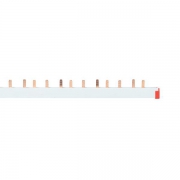Шина соединительная PIN 3ф 63А мед. изол. 54мод (дл.1м) EKF pin-03-63 pin-03-63