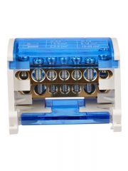 Шина на DIN-рейку в корпусе (кросс-модуль) ШНК 2х7 L+PEN IEK YND10-2-07-100 YND10-2-07-100