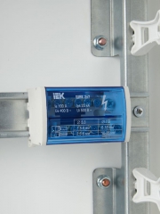 Шина на DIN-рейку в корпусе (кросс-модуль) ШНК 2х7 L+PEN IEK YND10-2-07-100 YND10-2-07-100