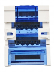 Шина на DIN-рейку в корпусе (кросс-модуль) ШНК 4х7 3L+PEN IEK YND10-4-07-100 YND10-4-07-100