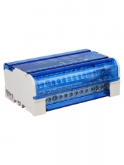 Шина на DIN-рейку в корпусе (кросс-модуль) ШНК 4х15 3L+PEN IEK YND10-4-15-125 YND10-4-15-125