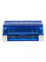 Шина на DIN-рейку в корпусе (кросс-модуль) ШНК 4х15 3L+PEN IEK YND10-4-15-125 YND10-4-15-125