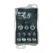 Блок распределительный КРОСС крепеж на панель и DIN КБР-250А EKF plc-kbr250 plc-kbr250