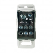 Блок распределительный КРОСС крепеж на панель и DIN КБР-125А EKF plc-kbr125 plc-kbr125