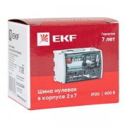 Шина нулевая в корпусе 2х7 EKF sn0-2x7 sn0-2x7