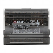 Шина нулевая в корпусе 4х11 EKF sn0-4x11 sn0-4x11