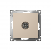 Розетка телевизионная оконечная TV AtlasDesign 1дБ механизм песочн. SE ATN001291 ATN001291