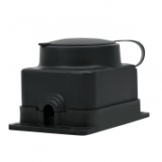 Колодка удлинителя 1-м MultiSet 16А 250В IP44 с заземл. каучук черн. SE MST4003BK MST4003BK