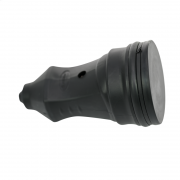 Розетка 1-м MultiSet 16А 250В IP44 с заземл. каучук черн. SE MST4002BK MST4002BK