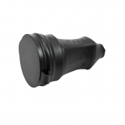 Розетка 1-м MultiSet 16А 250В IP44 с заземл. каучук черн. SE MST4002BK MST4002BK