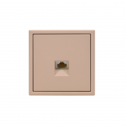 Розетка компьютерная ArtGallery RJ45 кат.5E механизм песочн. SE GAL001283 GAL001283