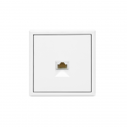 Розетка компьютерная ArtGallery RJ45 кат.5E механизм лотос SE GAL001383 GAL001383