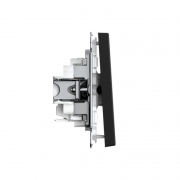 Выключатель 1-кл. ArtGallery 10AX быстрозажим. клем. механизм карбон SE GAL001011S GAL001011S