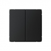 Выключатель 2-кл. ArtGallery 10AX быстрозажим. клем. механизм карбон SE GAL001051S GAL001051S