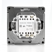 Переключатель 1-кл. ArtGallery 10AX быстрозажим. клем. механизм карбон SE GAL001061S GAL001061S