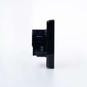 Термостат программируемый ArtGallery 16А с Wi-Fi для электрич. теплого пола моноблочный черн. SE GAL001038 GAL001038