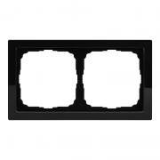 Рамка 2-м ArtGallery Pure матов. органич. стекло черн. SE GAL331002 GAL331002