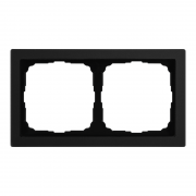 Рамка 2-м ArtGallery Pure матов. органич. стекло черн. SE GAL331002 GAL331002