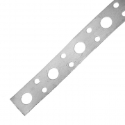 Лента перфорированная прямая 20х0.7 цинк 25м Zitar 141979 141979