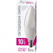 Лампа светодиодная 90 115 OLL-C37-10-230-6.5K-E14-PROMO ОНЛАЙТ 90115 90115