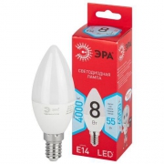 Лампа светодиодная RED LINE LED B35-8W-840-E14 R 8Вт B35 свеча 4000К нейтр. бел. E14 Эра Б0050200 Б0050200