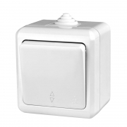 Переключатель 1-кл. ОП Dita IP54 10А 250В бел. TOKOV ELECTRIC TKL-DT-P1-C01-IP54 TKL-DT-P1-C01-IP54