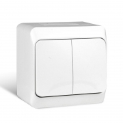 Выключатель 2-кл. ОП Nix 10А IP54 250В бел. TOKOV ELECTRIC TKE-NX-V2-C01-IP54 TKE-NX-V2-C01-IP54