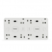 Блок ОП Nix (розетка 16А 250В с заземл. 2-кл. выкл. 10А) IP54 бел. TOKOV ELECTRIC TKE-NX-V2RZ-C01T-IP54 TKE-NX-V2RZ-C01T-IP54