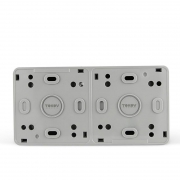 Блок ОП Nix (розетка 16А 250В с заземл. + 1-кл. выкл. 10А) IP54 сер. TOKOV ELECTRIC TKE-NX-V1RZ-C06T-IP54 TKE-NX-V1RZ-C06T-IP54