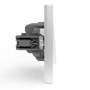 Выключатель 2-кл. СП Pixel 10А IP20 в сборе бел. TOKOV ELECTRIC TKE-PX-V2F-C01 TKE-PX-V2F-C01